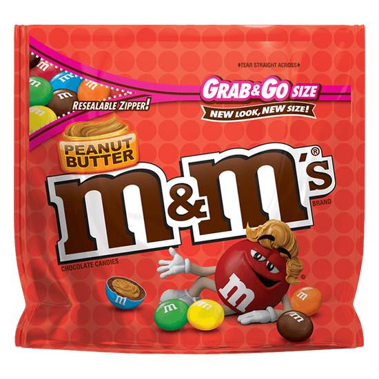 Order M&M's Peanut Butter Pouch 5oz food online from Casey store, North Platte on bringmethat.com