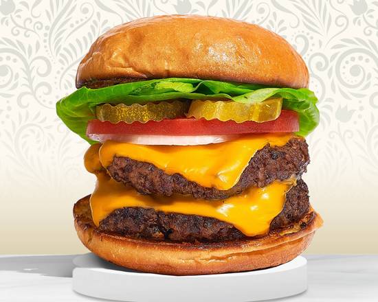 Order Double Fiesta Burger  food online from Vegan Prairie Burgers store, Columbus on bringmethat.com