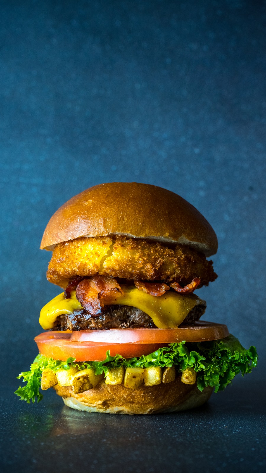 Order DA HUSH food online from Emoji Burger store, Jackson Heights on bringmethat.com