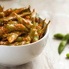 Order Spicy Garlic Edamame food online from Egg Rolls Chinese Cafe store, Houston on bringmethat.com