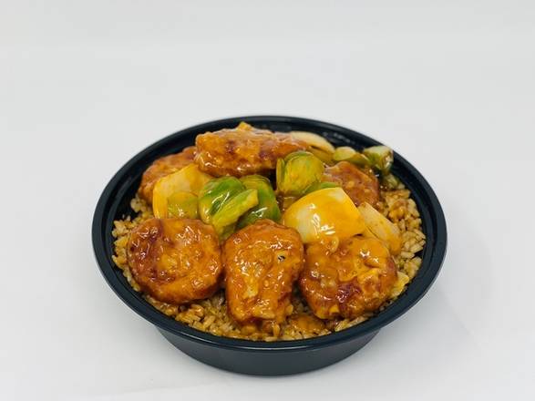 Order Spicy Chicken Bowl food online from Kanji Sushi Hibachi Goose Creek store, Goose Creek on bringmethat.com
