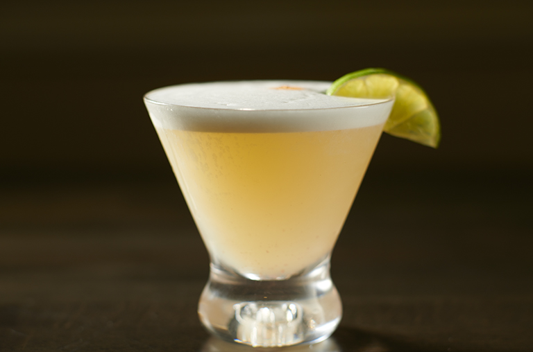 Order Glass of Pisco Sour food online from Inca Gaucho Restaurant store, White Plains on bringmethat.com