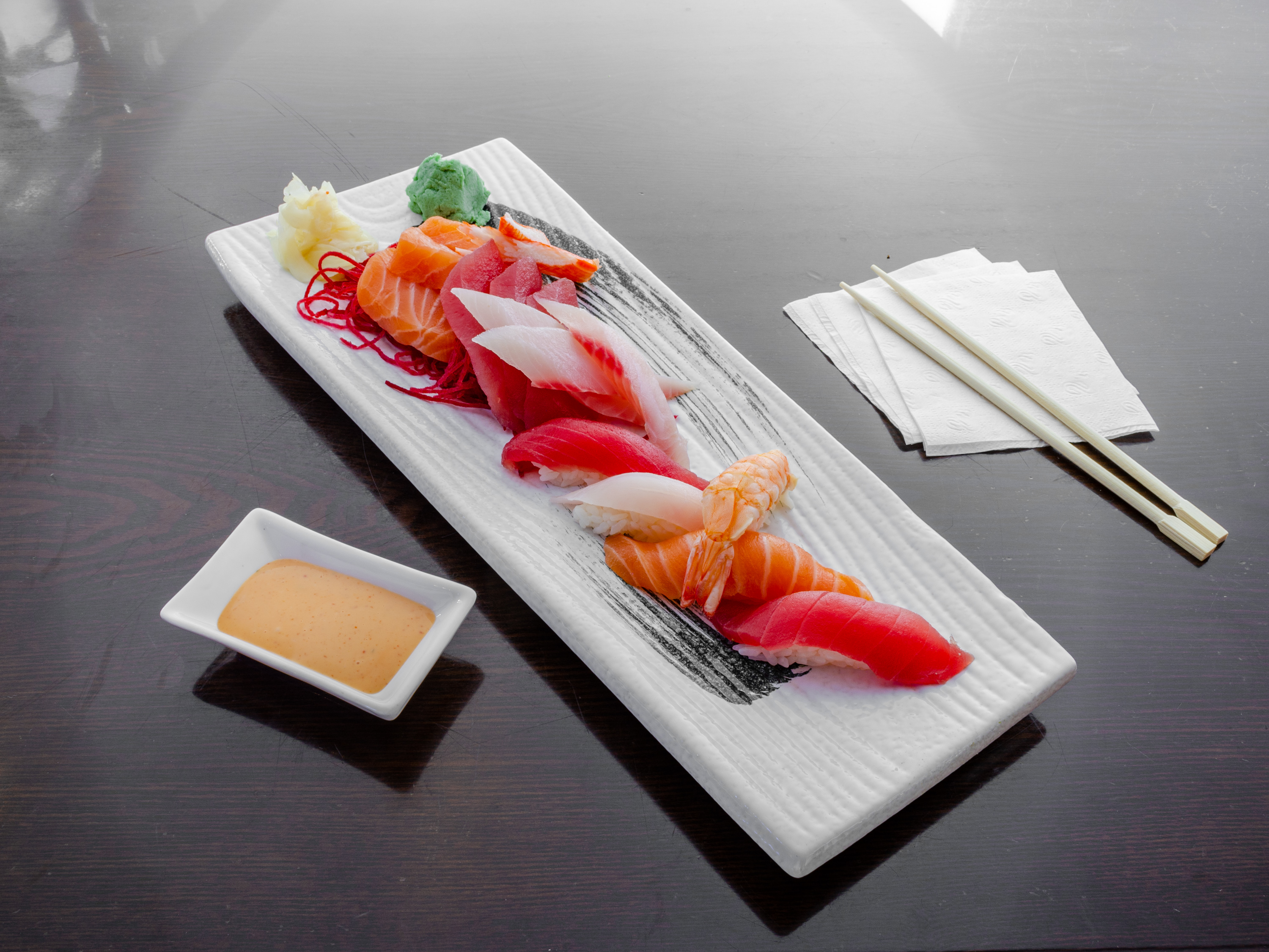 Order Sushi & Sashimi Combo food online from Khangri Japanese Restaurant store, Yonkers on bringmethat.com
