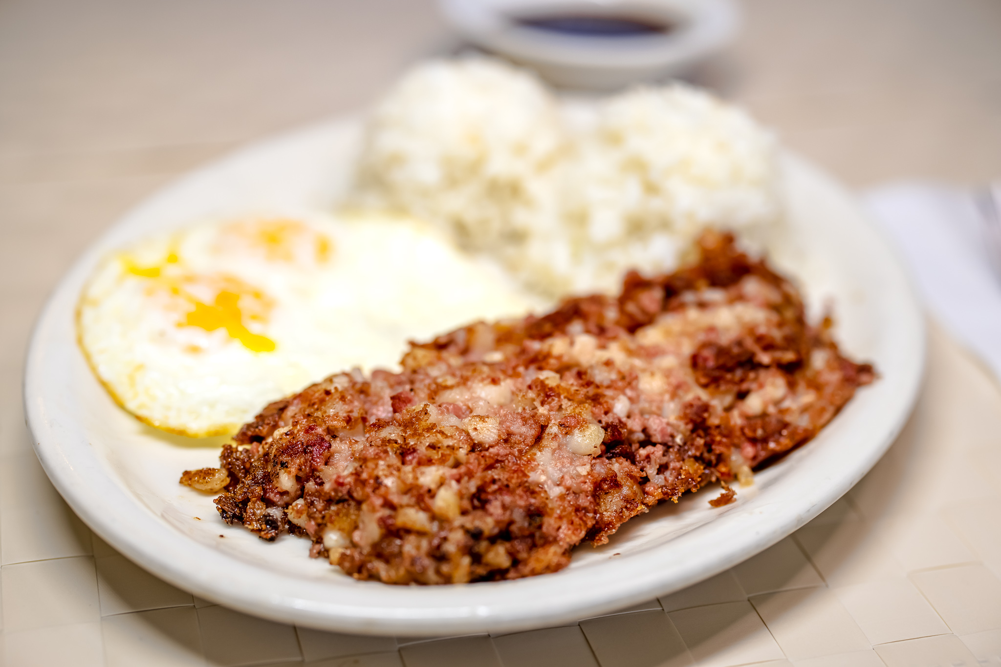Order Corned Beef Hash food online from Aloha Sunrise Cafe store, Henderson on bringmethat.com