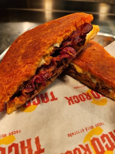 Order Birria Grilled Cheese food online from Taco Rock store, Falls Church on bringmethat.com