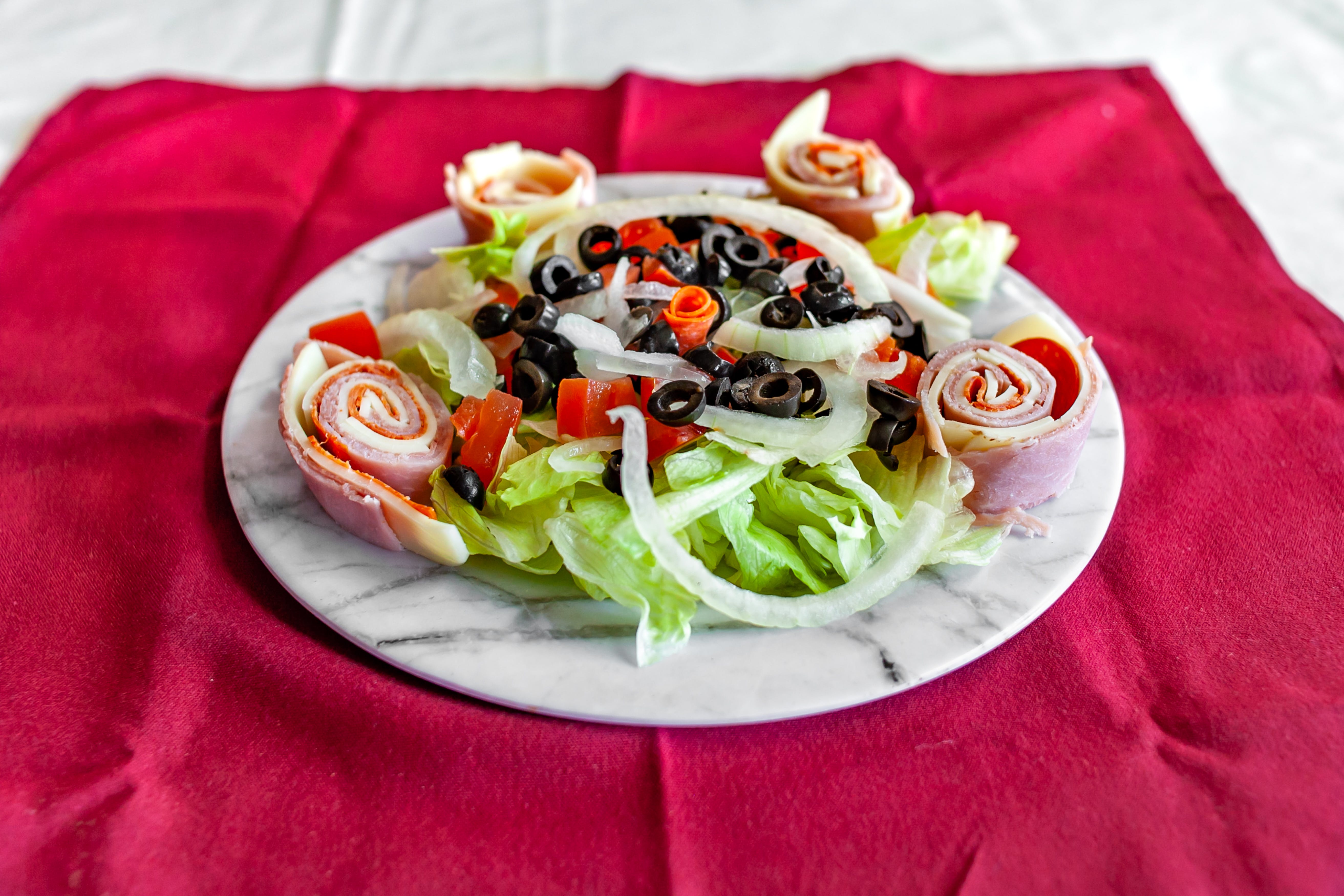 Order Antipasto Salad - Salad food online from I Love NYC Pizza store, Orlando on bringmethat.com