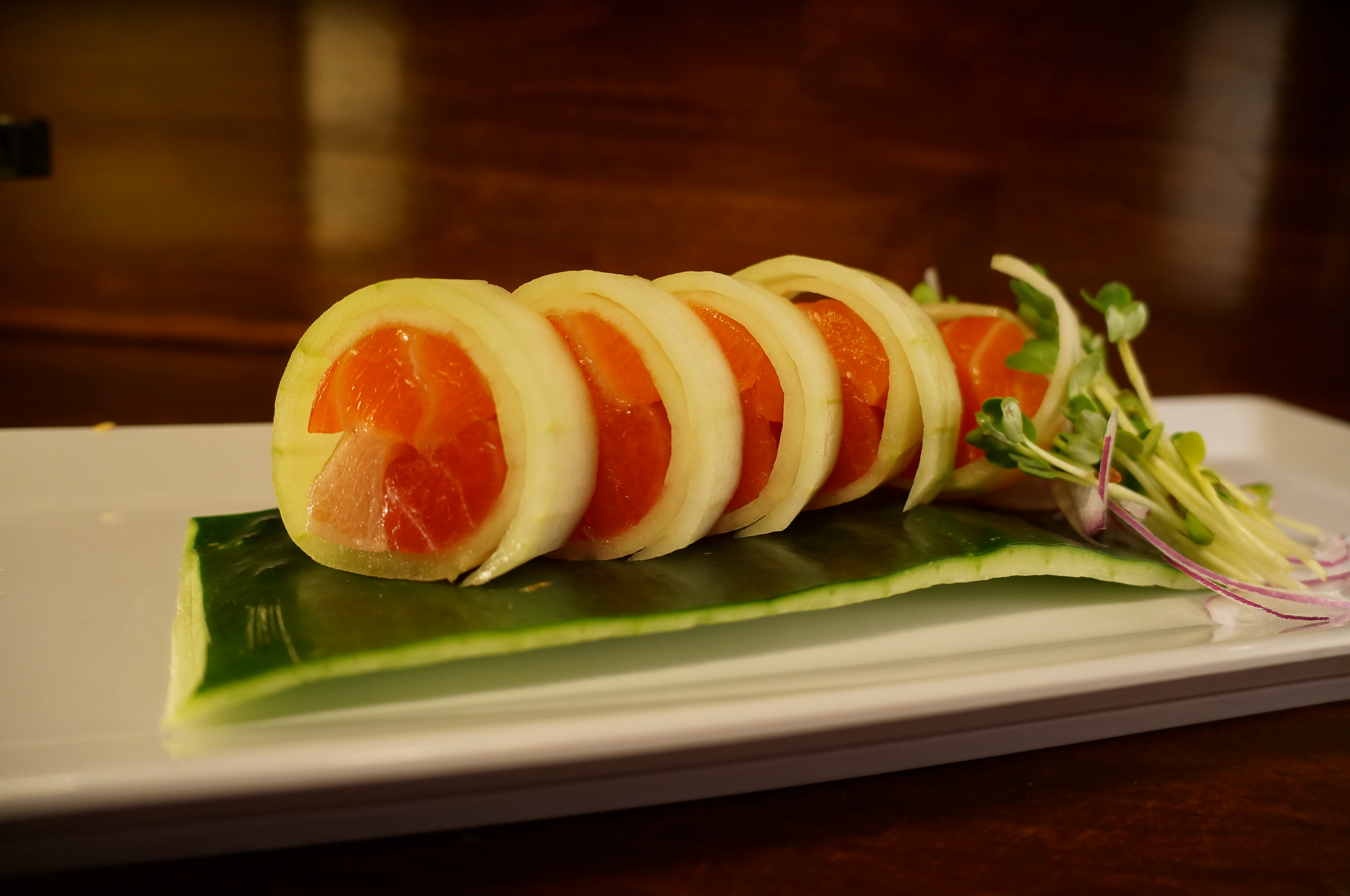 Order Oishi Roll food online from Tomo Sushi store, Laguna Woods on bringmethat.com