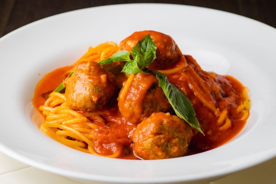 Order Spaghetti & Meatballs - Risotto & Homemade Pasta food online from Chazz Palminteri Italian Restaurant store, White Plains on bringmethat.com