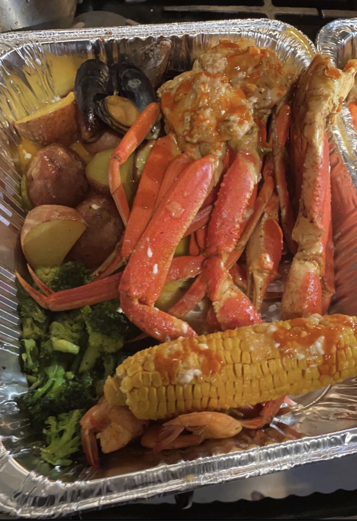 Order Snow Crab Clusters Tray food online from Troups Pescatarian Seafood Trap store, Hampton on bringmethat.com