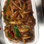 Order C20. Mongolian Beef Combo Platter food online from Good Taste Chinese Restaurant store, Vestal on bringmethat.com