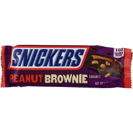 Order Snickers Single Peanut Brownie Squares food online from Exxon Food Mart store, Port Huron on bringmethat.com