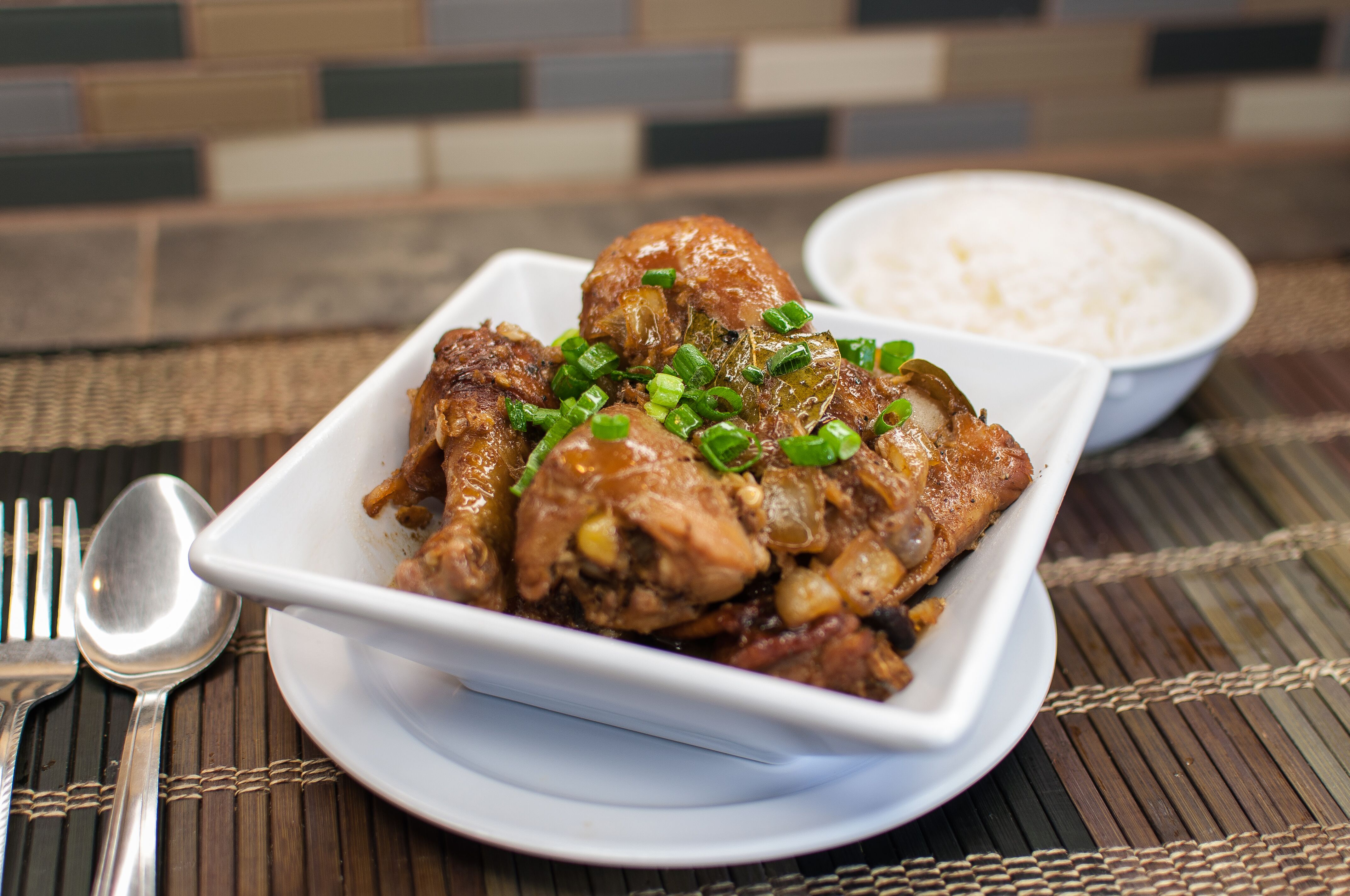 Order Chicken Adobo food online from Fil Cuisine store, Kent on bringmethat.com