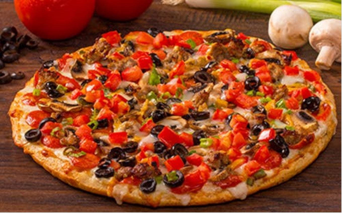 Order Create Your Own Pizza - Small 10'' (10 Slices) food online from Mountain Mikes Pizza store, Milpitas on bringmethat.com