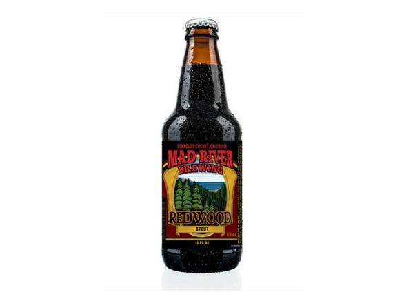 Order Mad River Redwood Stout - 6x 12oz Bottles food online from Shell Beach Liquor & Deli store, Pismo Beach on bringmethat.com