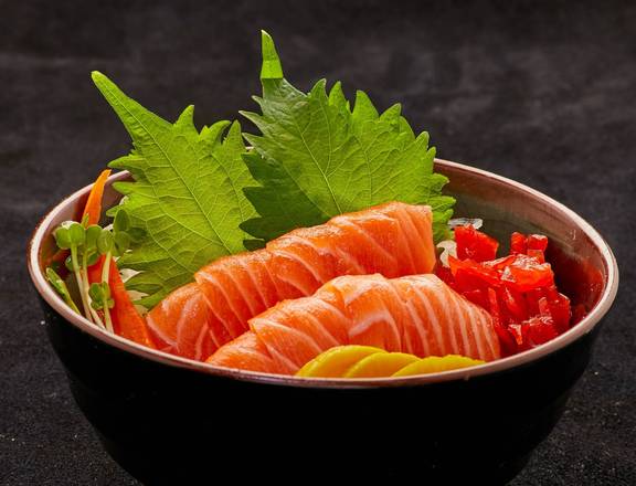 Order Salmon Don food online from Sake 2 Me Sushi store, Tustin on bringmethat.com