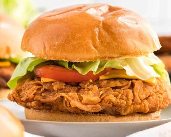 Order Fried Chicken Burger food online from Sandwich Masters store, Nashville on bringmethat.com
