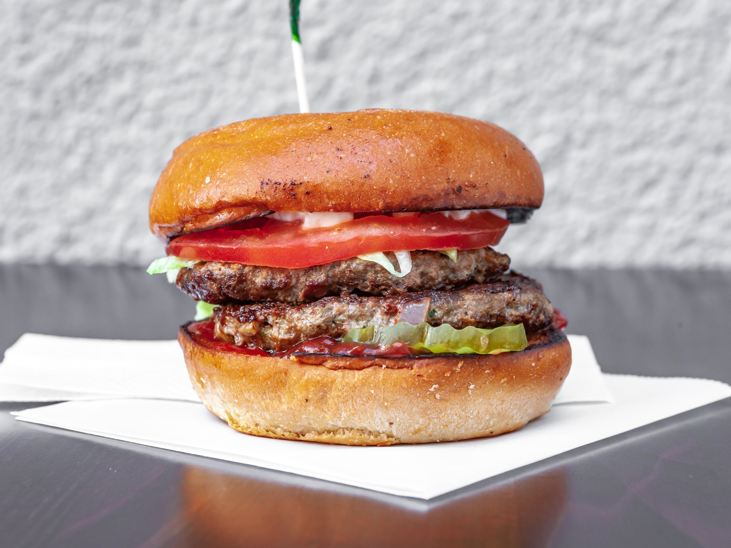 Order Hamburger food online from Burger Pad store, Los Angeles on bringmethat.com