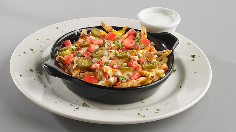 Order Loaded Cheese Fries food online from Boston Restaurant & Sports Bar store, Mill Creek on bringmethat.com