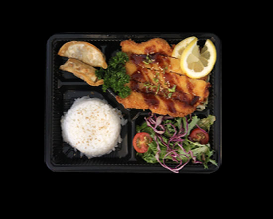 Order Chicken Katsu Bento food online from Hamachi Sushi Express store, La Habra on bringmethat.com