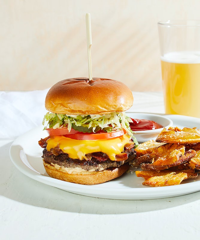 Order WEST COAST BURGER* food online from California Pizza Kitchen store, Hollywood on bringmethat.com