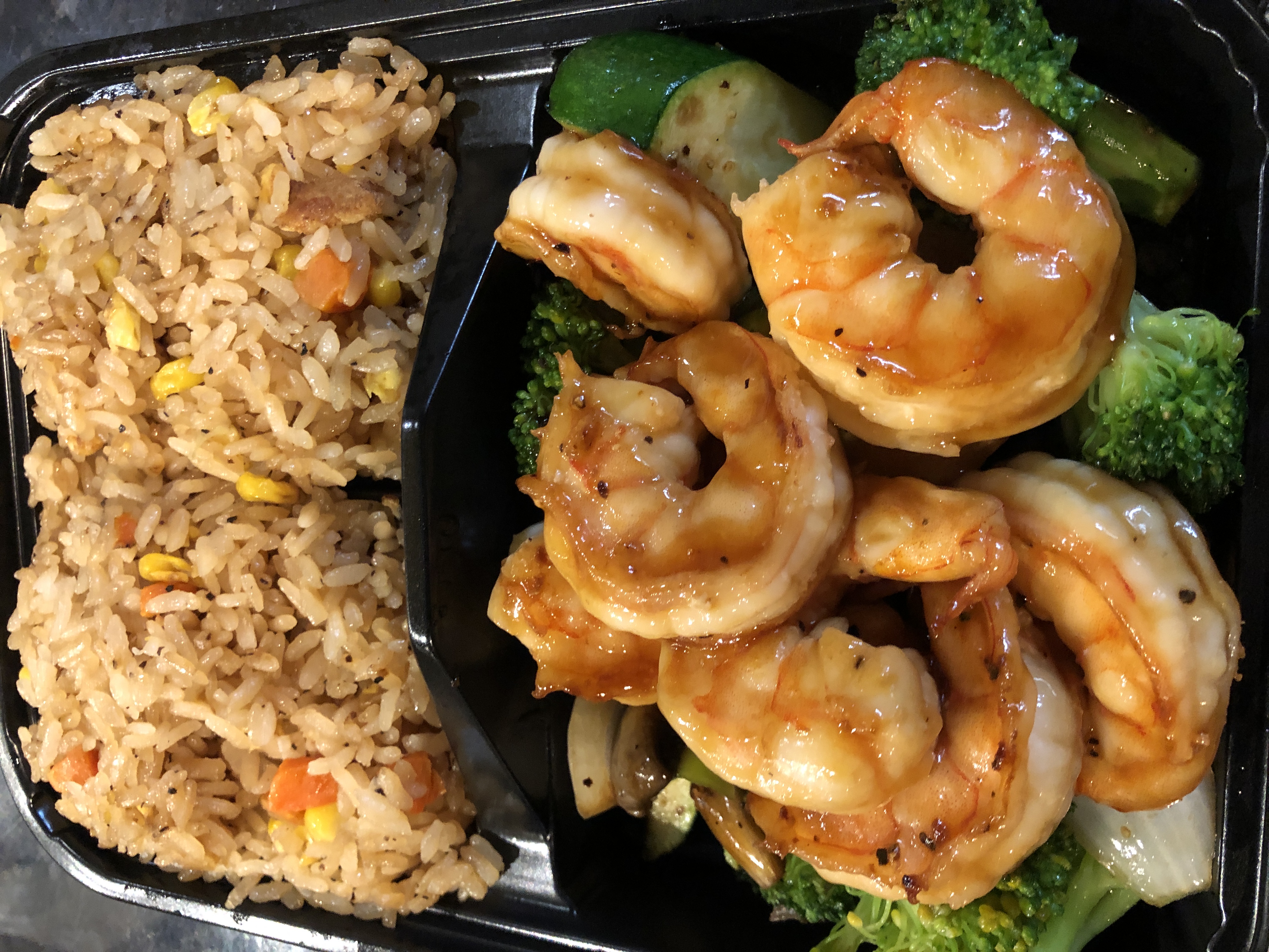 Order H5. Hibachi Shrimp Lunch food online from Yaba Sushi And Steak store, Roscoe on bringmethat.com