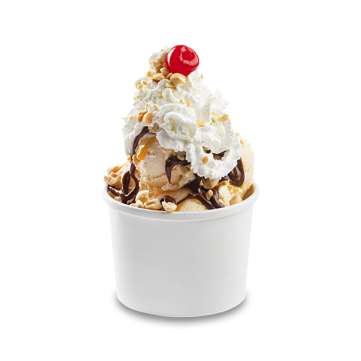 Order Small Sundaes food online from The Original Rainbow Cone store, Chicago on bringmethat.com
