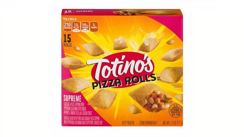 Order Totino's Supreme Pizza Rolls 15 ct food online from Mac On 4th store, Alton on bringmethat.com