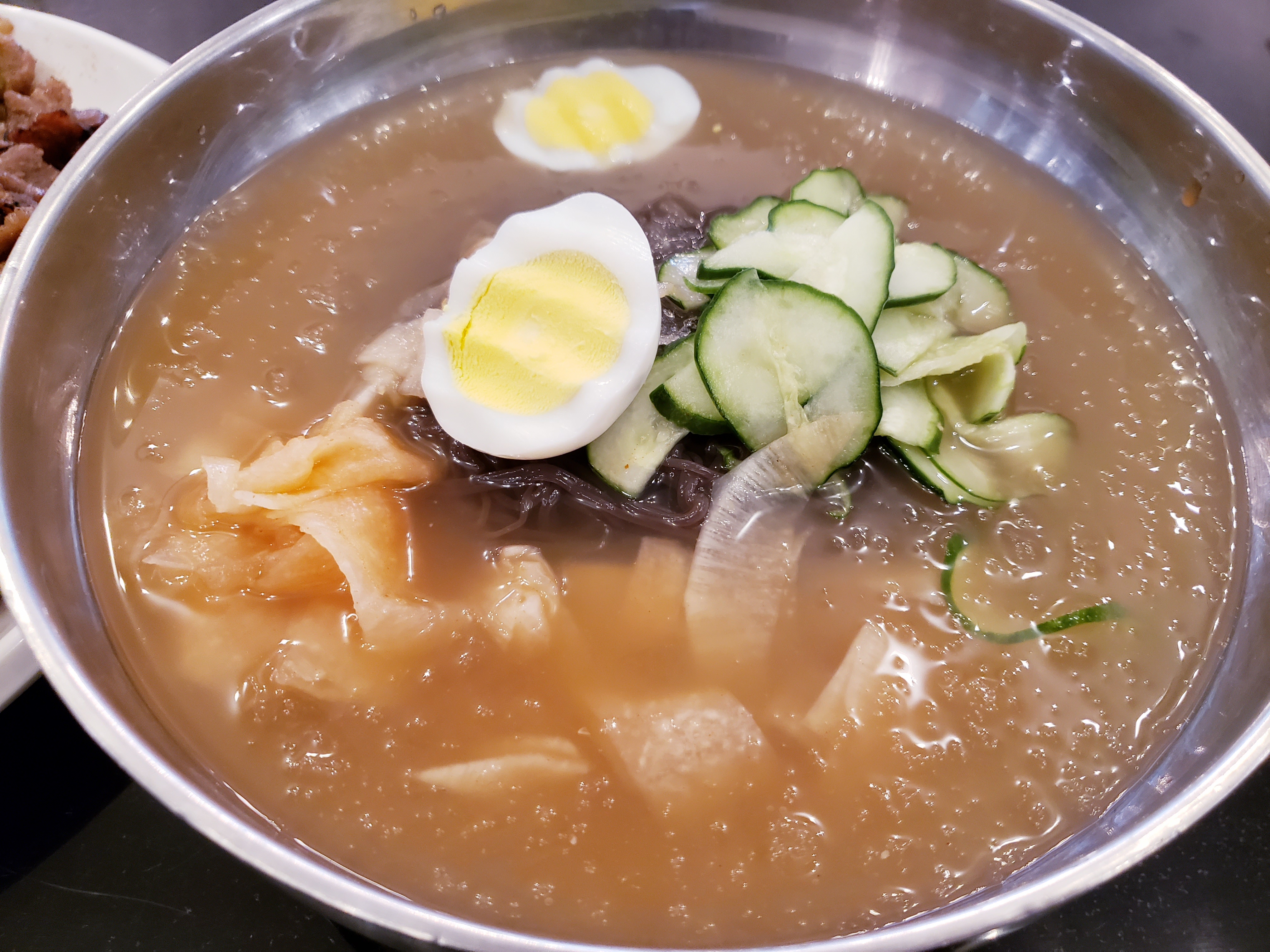 Order 냉면 Buckwheat Noodle in Cold Soup food online from Duri Pocha store, Ridgefield on bringmethat.com