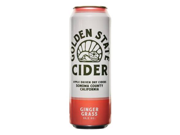 Order Golden State Cider Gingergrass  - 19.2oz Can food online from Michaelis Wine & Spirits store, San Francisco on bringmethat.com