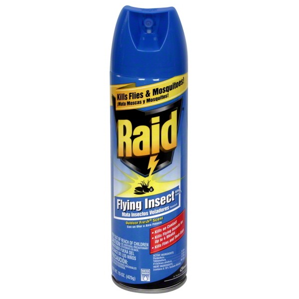 Order Raid Flying Insect Killer Formula 6, Outdoor Fresh - 15 oz food online from Rite Aid store, Aston on bringmethat.com