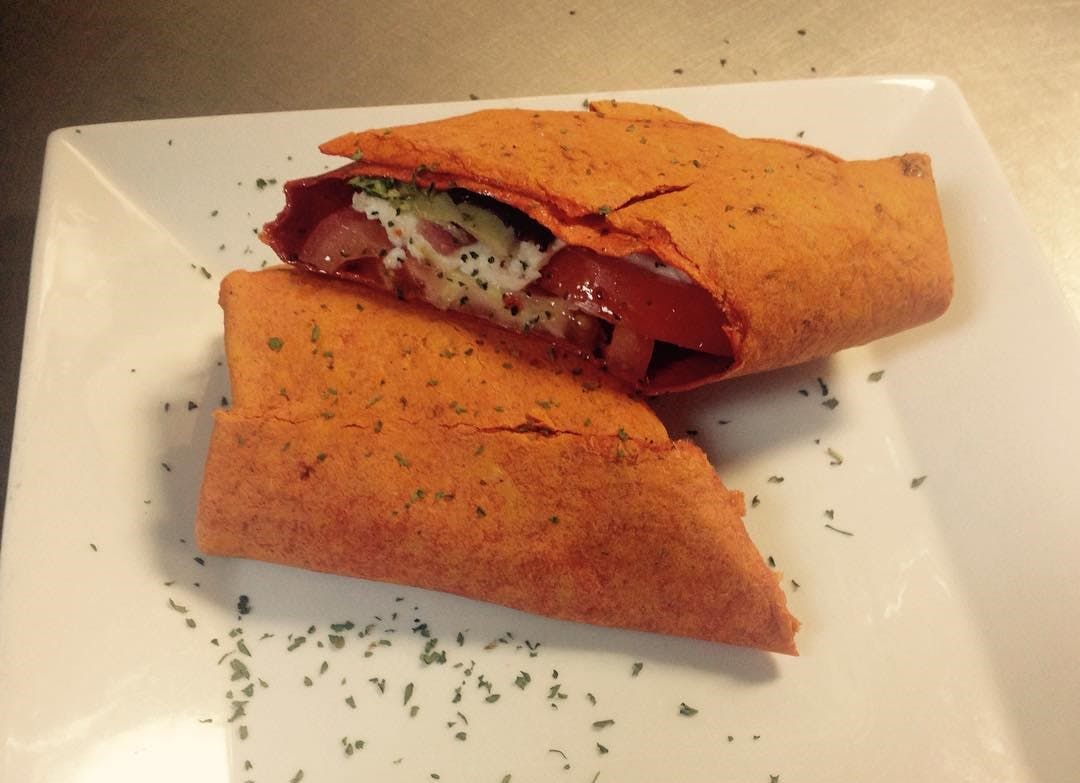 Order Caprese Wrap - Wrap food online from Manhattan Chicago Pizza Kendall store, Miami on bringmethat.com