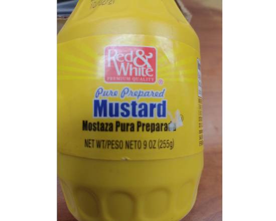 Order Mustard 9oz food online from Peralta Brentwood Deli Grocery store, Brentwood on bringmethat.com