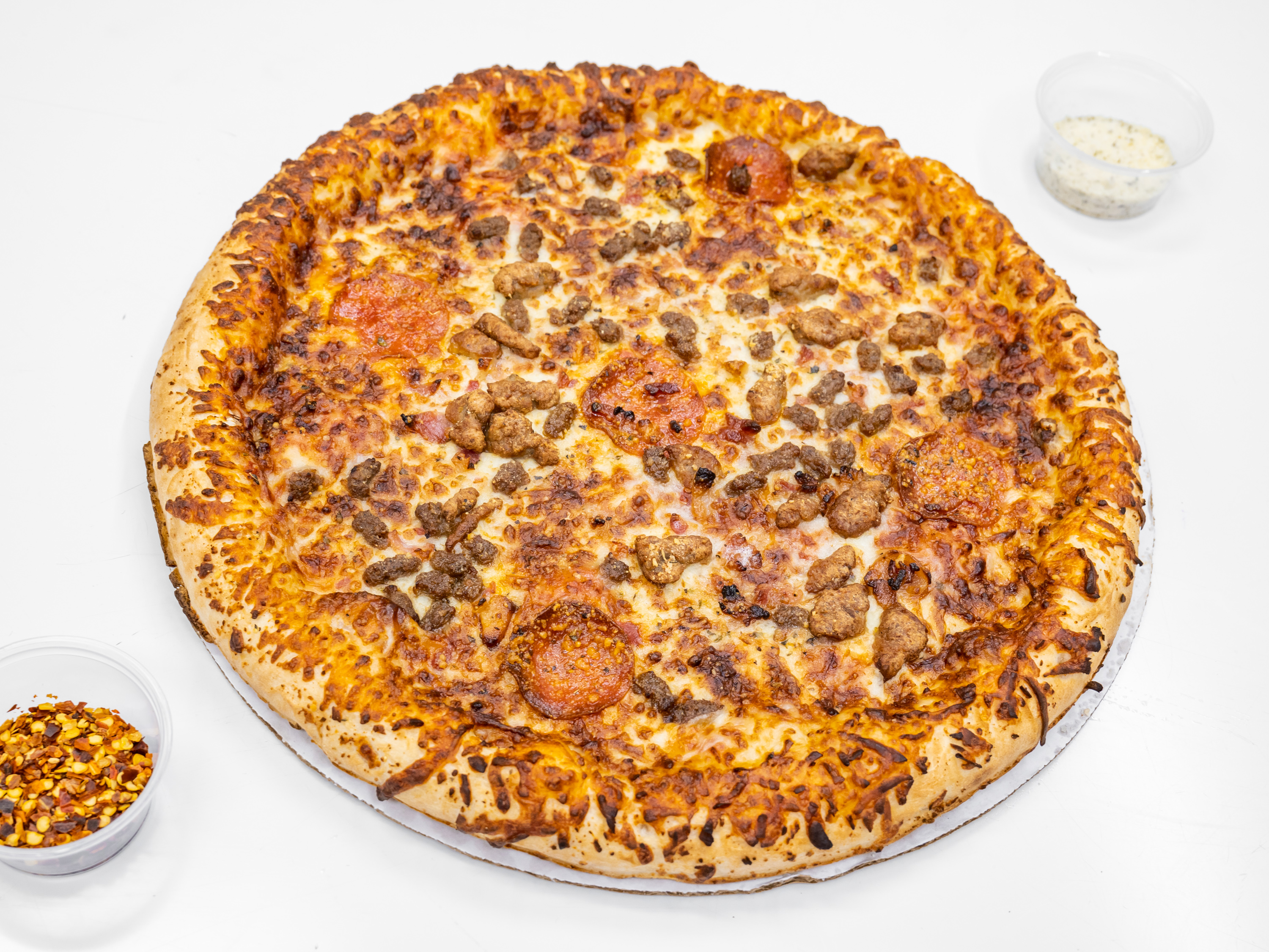Order Build Your Pizza food online from Hunt brothers pizza wings & groceries store, North Charleston on bringmethat.com