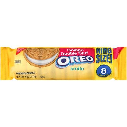 Order Nabisco Oreo Golden Double Stuf Sandwich Cookies - 8 Count food online from Exxon Food Mart store, Port Huron on bringmethat.com