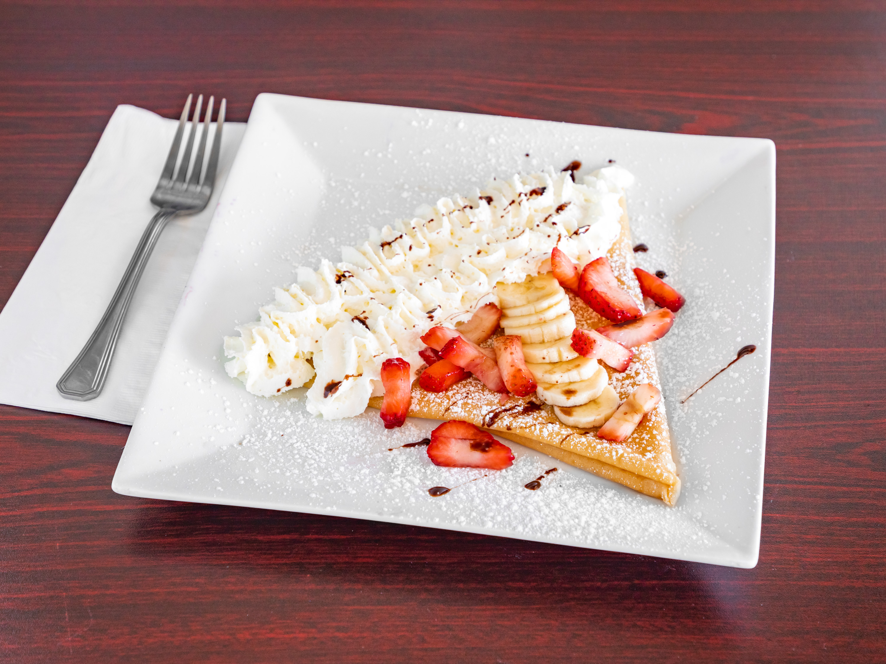 Order Nutella and Banana Crepe food online from Crepe Heaven store, Lawndale on bringmethat.com