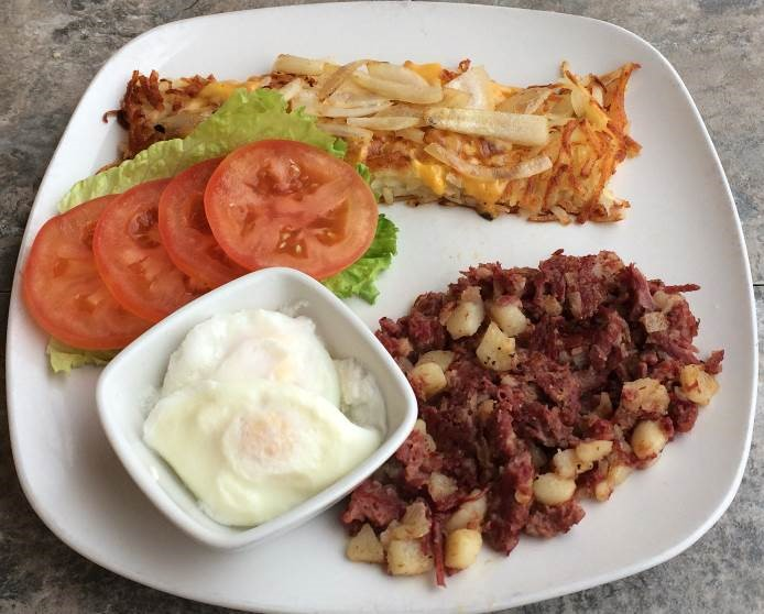 Order Corned Beef Hash And Eggs food online from Jimmy's Egg store, Omaha on bringmethat.com