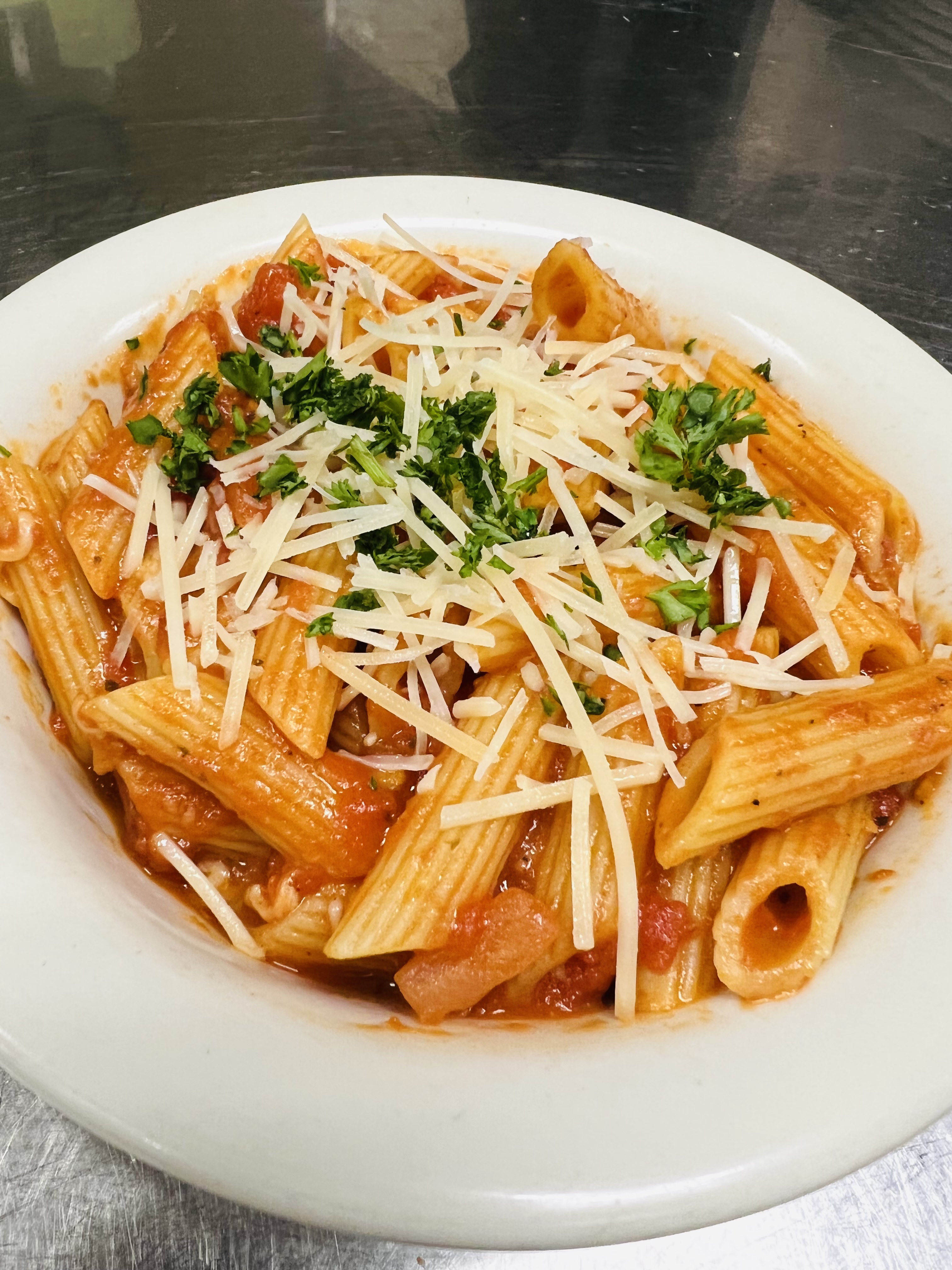 Order Side Penne Pasta food online from The Mystic Diner & Restaurant store, Stonington on bringmethat.com