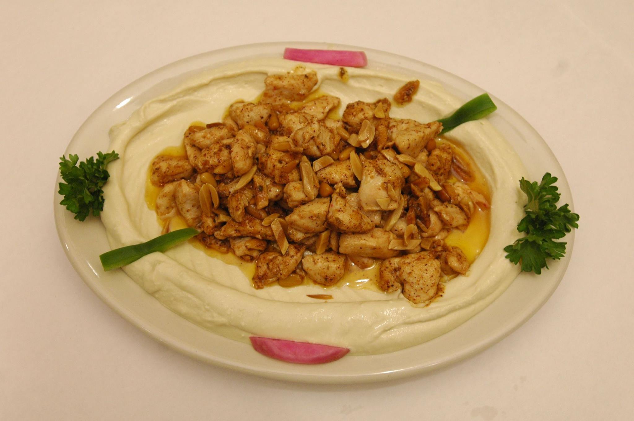 Order Hommous with Chicken. food online from La Marsa-Waterford store, Waterford Township on bringmethat.com