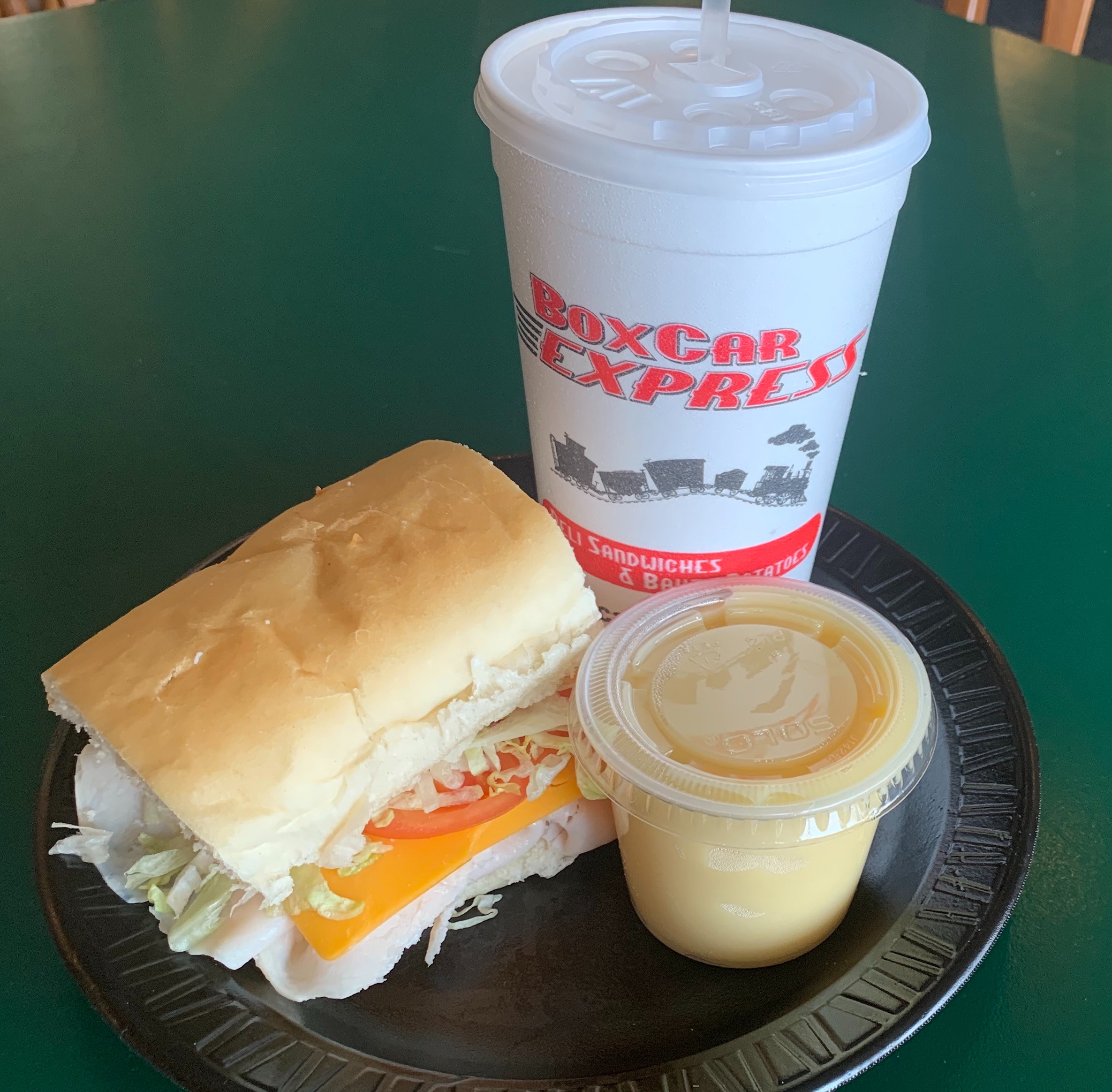 Order 4" Sandwich, Pudding & Pop food online from Lieber Boxcar Express store, Galesburg on bringmethat.com