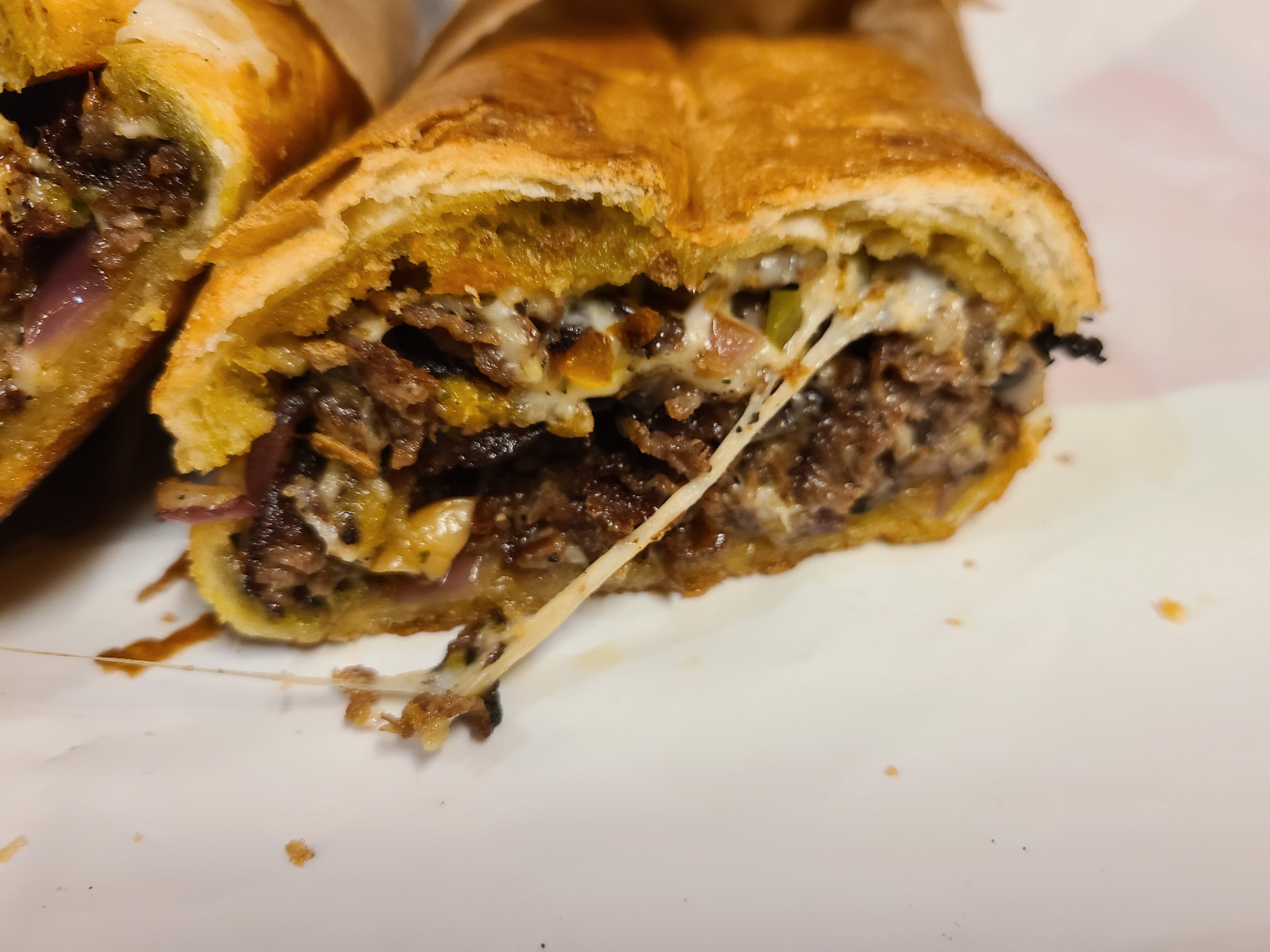 Order Philly Cheesesteak - Panini food online from Shawarma House store, San Francisco on bringmethat.com