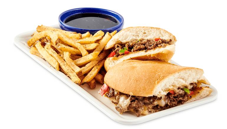 Order Philly Cheese Steak food online from BoomerJack's Grill & Bar store, Denton on bringmethat.com
