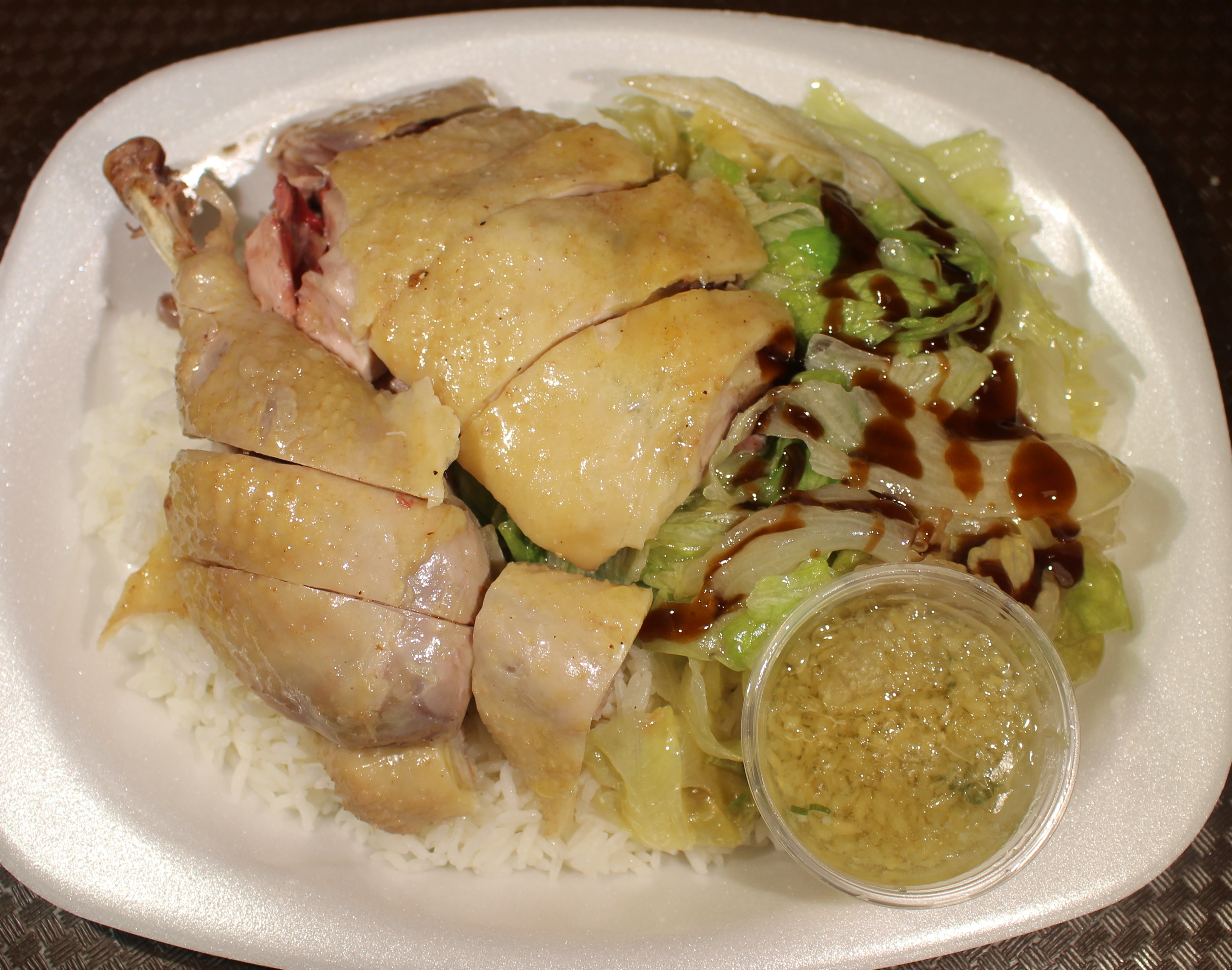 Order R2. Free Range Chicken on rice food online from Zen Noodles store, Naperville on bringmethat.com