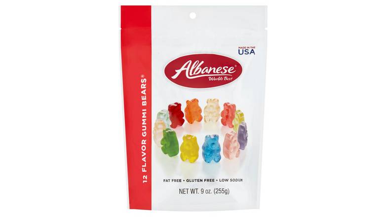 Order Albanese 12 Flavor Gummi Bears food online from Route 7 Food Mart store, Norwalk on bringmethat.com