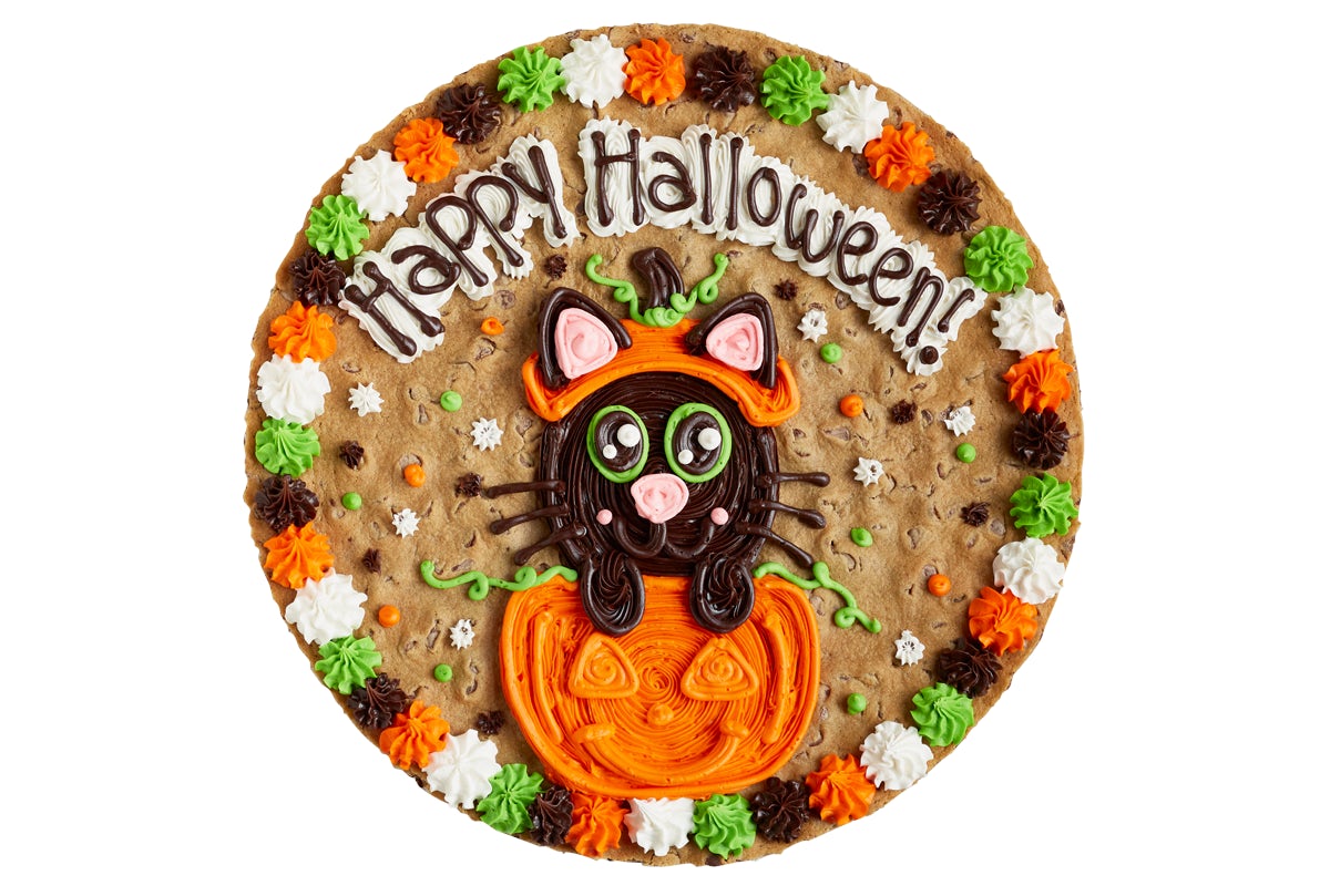 Order Halloween Cat - HF2569 food online from Great American Cookies store, Mobile on bringmethat.com
