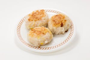Order Q26. Pan-Fried Shrimp and Corn Dumpling food online from Triple Crown Restaurant store, Chicago on bringmethat.com
