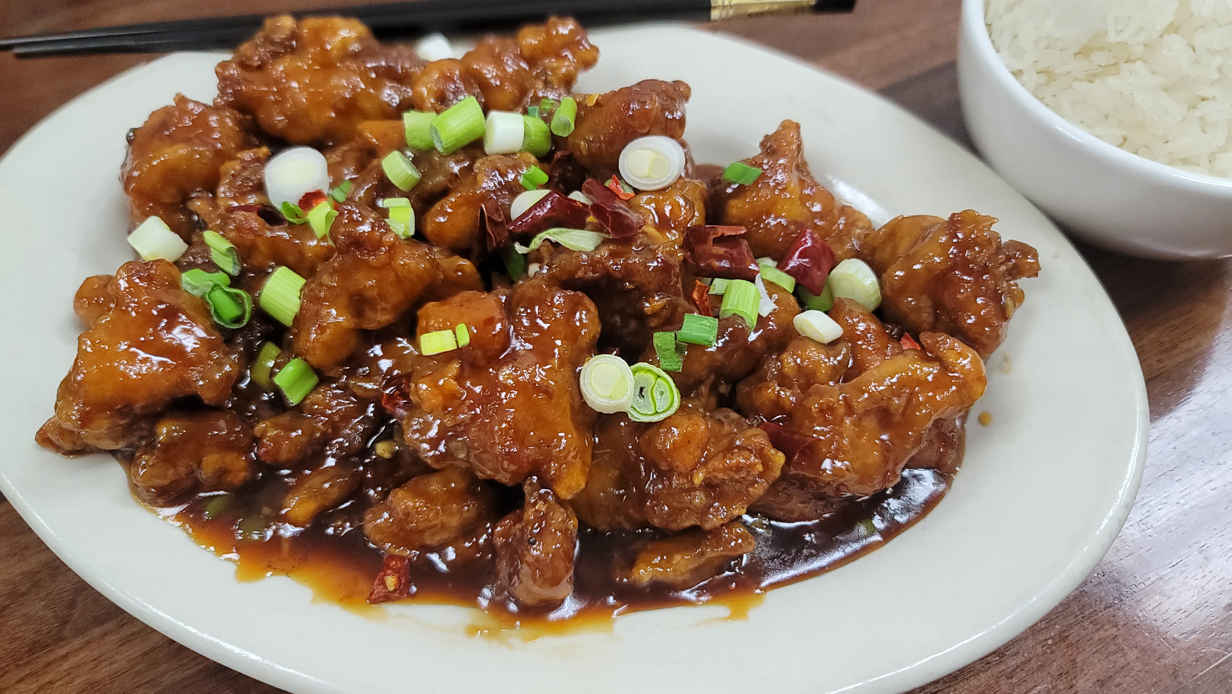 Order General Tso's Chicken food online from China Cafe store, Austin on bringmethat.com