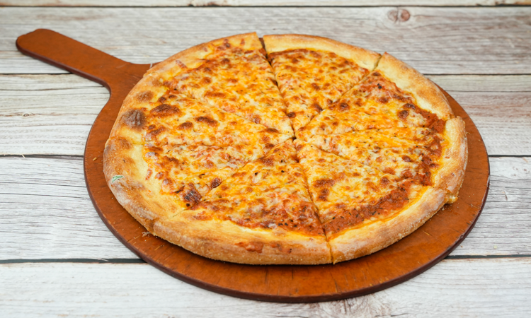 Order Classic Cheese Pizza (Small) food online from Aces & Ales store, Las Vegas on bringmethat.com