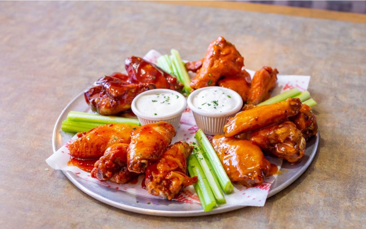 Order Wings food online from Pizza Station store, Vernon on bringmethat.com