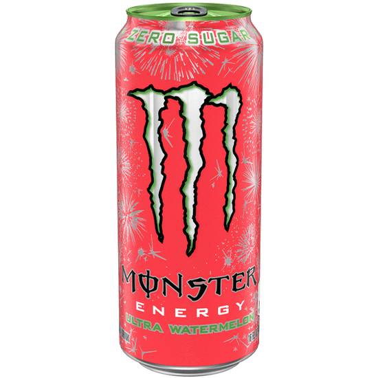 Order Monster Ultra Watermelon 16oz food online from Casey's General Store store, Council Bluffs on bringmethat.com