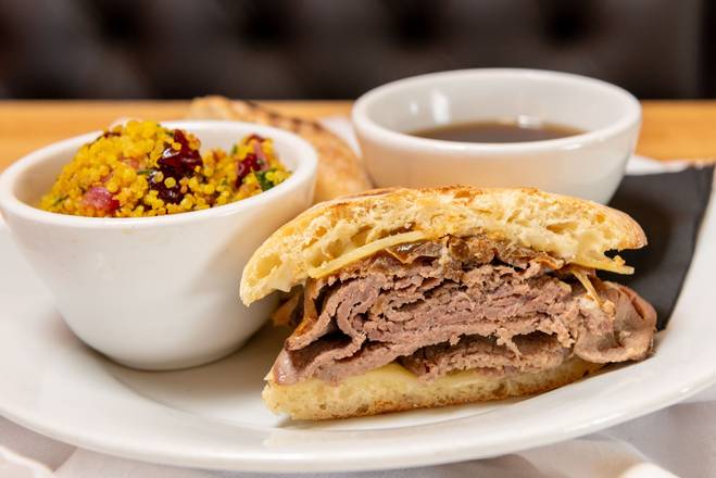 Order Etai’s Famous French Dip Sandwich food online from Etai’s Bakery Cafe store, Denver on bringmethat.com